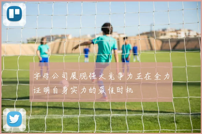 字母公司展现强大竞争力正在全力证明自身实力的最佳时机